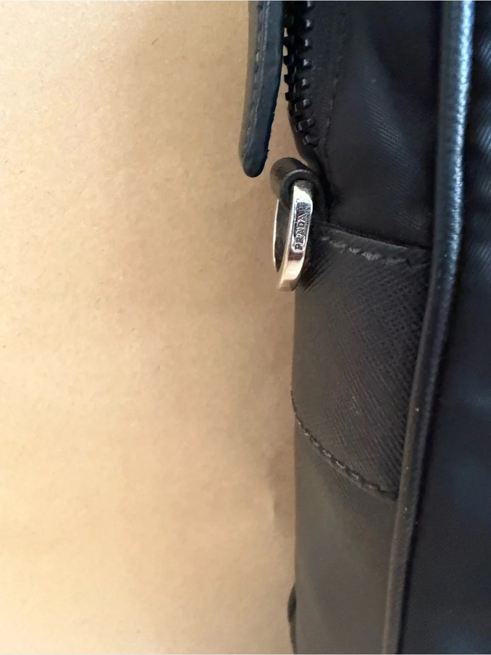 Prada Black Nylon Briefcase